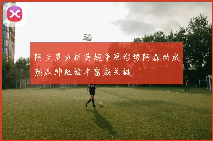 阿圭罗分析英超争冠形势阿森纳成熟瓜帅经验丰富成关键