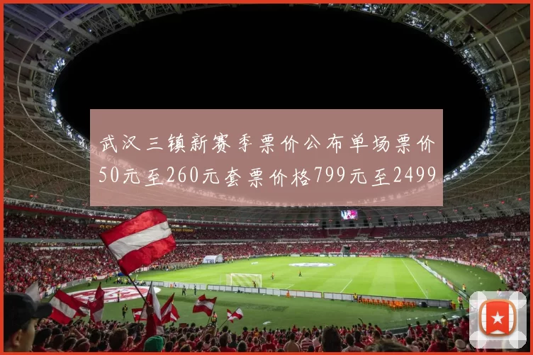 武汉三镇新赛季票价公布单场票价50元至260元套票价格799元至2499元